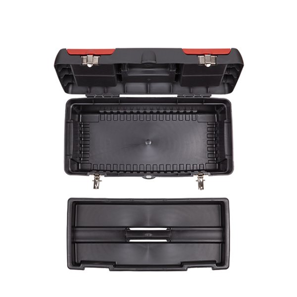 Ящик для інструментів з металевими замками, 19": 483*242*240 мм INTERTOOL BX-1019