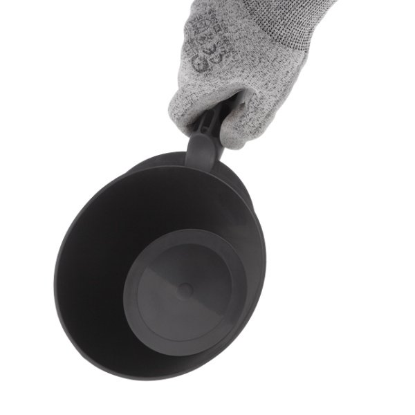 Ківш штукатурний, 0,8 л, пластиковий INTERTOOL KT-2711