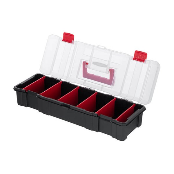 Органайзер 18", 7 комірок, 6 зйомних перегородок, 46х16.5х9.1см INTERTOOL BX-4042