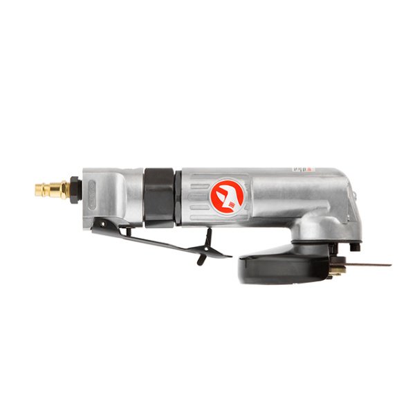 Шліфмашина кутова пневматична, 115 мм, до 6 атм, 11000 об/хв, 140 л/хв INTERTOOL PT-1201