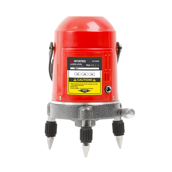Рівень лазерний 2 лазерні головки INTERTOOL MT-3009