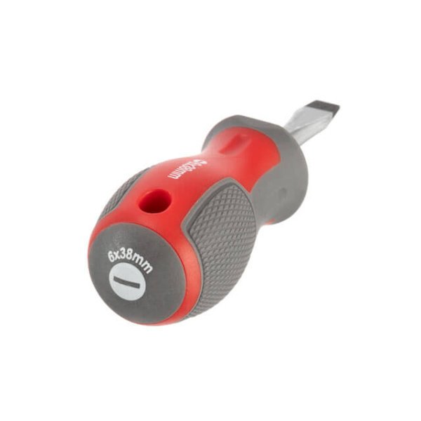Викрутка шлицьова, SL6,0×38 мм, Cr-V INTERTOOL VT-3309