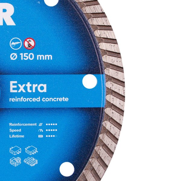 Круг алмазный отрезной Turbo 150x2,2x9x22,23 Extra