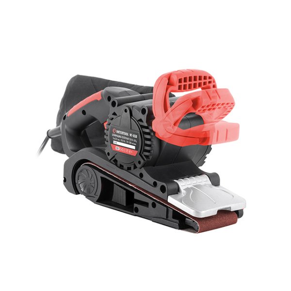 Шліфмашина стрічкова 1,01 кВт, 120-380 м/хв, 76×533 мм INTERTOOL WT-0530