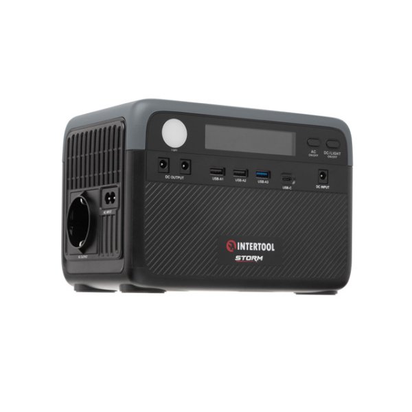 Станція зарядна портативна 0,3 кВт, 230,4 Втг, LiFePO4 INTERTOOL WT-7000
