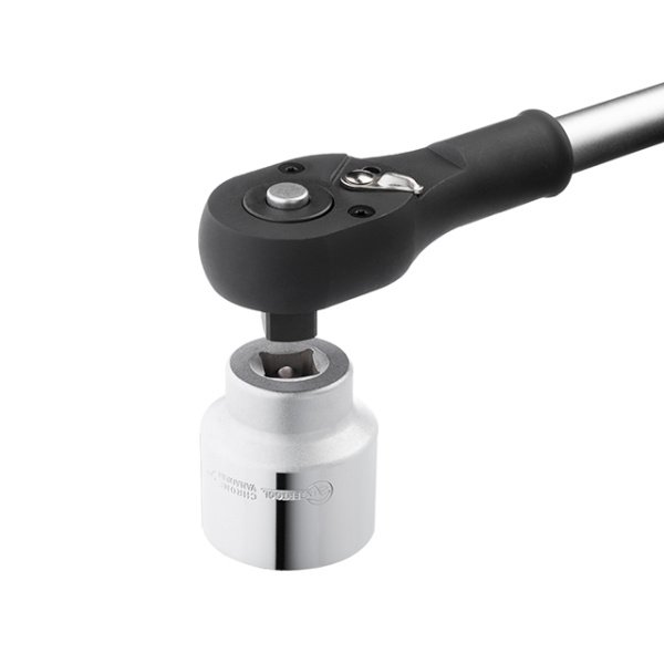 Рукоятка із храповим механізмом, професійна, 3/4", Cr-V, 500 мм INTERTOOL ET-7005