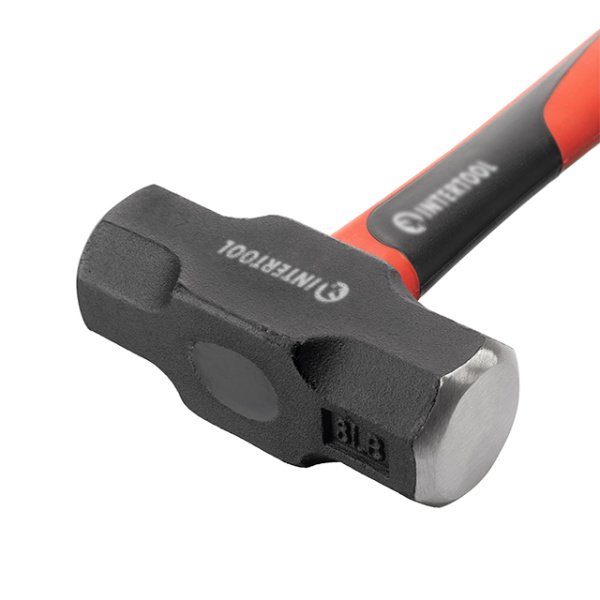 Кувалда, 1500 г, ручка з фібергласу INTERTOOL HT-0241