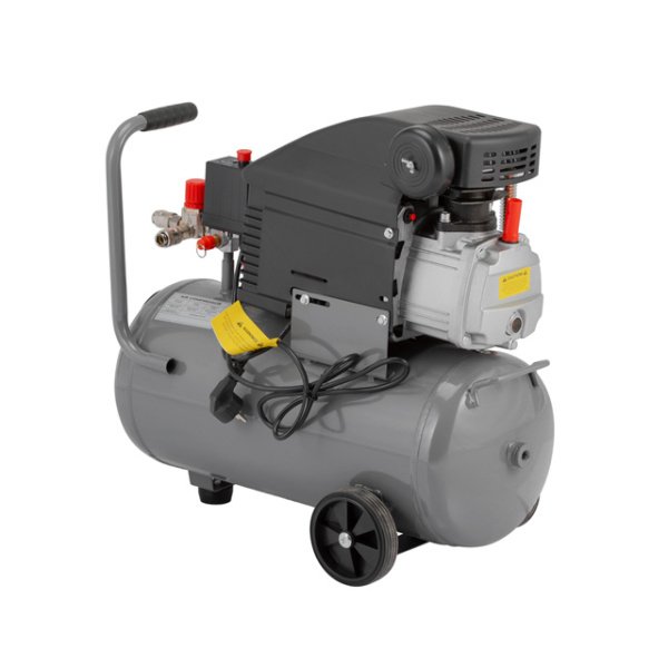 Компресор 24 л, 1500 Вт, 220 В, 8 атм, 206 л/хв. INTERTOOL PT-0010