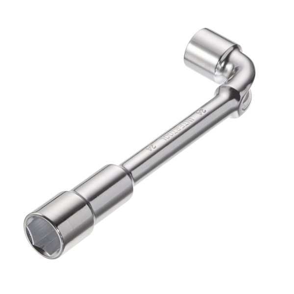 Ключ торцевий з отвором L-подібний 24 мм INTERTOOL HT-1624
