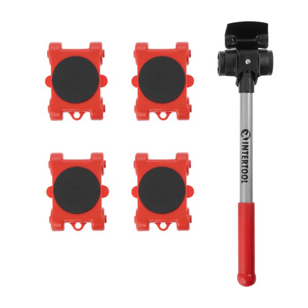 Набір для переміщення меблів, 5 од. INTERTOOL HP-0010