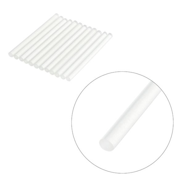 Комплект клейових стрижнів флуоресцентних, 7,4×100 мм, 12 шт. INTERTOOL RT-1039