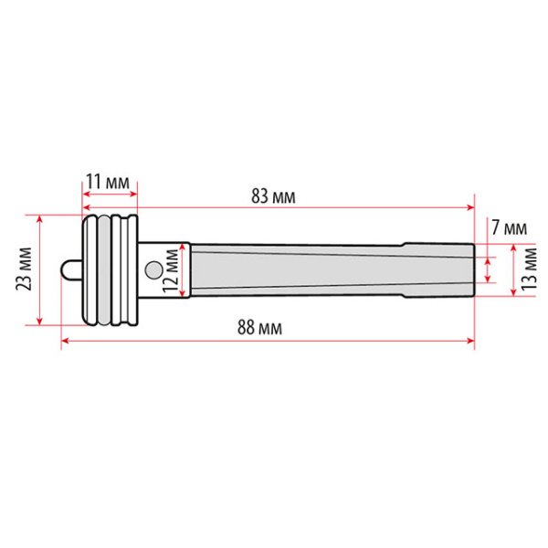Бойок до пневмостеплера під скобу 12,8×16 мм INTERTOOL PT-8101