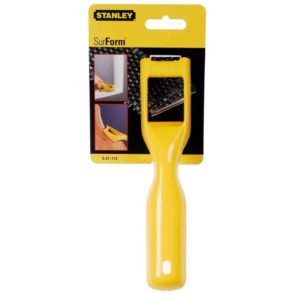 Рашпіль Surform Shaver Tool з литим пластмасовим корпусом з довжиною леза 65 мм STANLEY 5-21-115