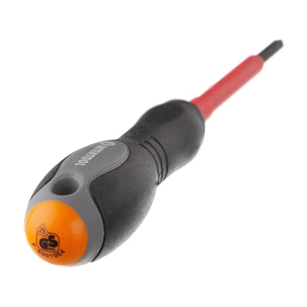 Викрутка хрестова ізольована PH0 * 60 мм, 1000 В INTERTOOL VT-3210