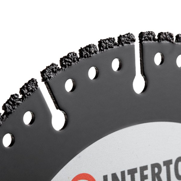 Диск універсальний сегментний алмазний, 180 мм, 16-18%, 8600 об/хв INTERTOOL CT-1011