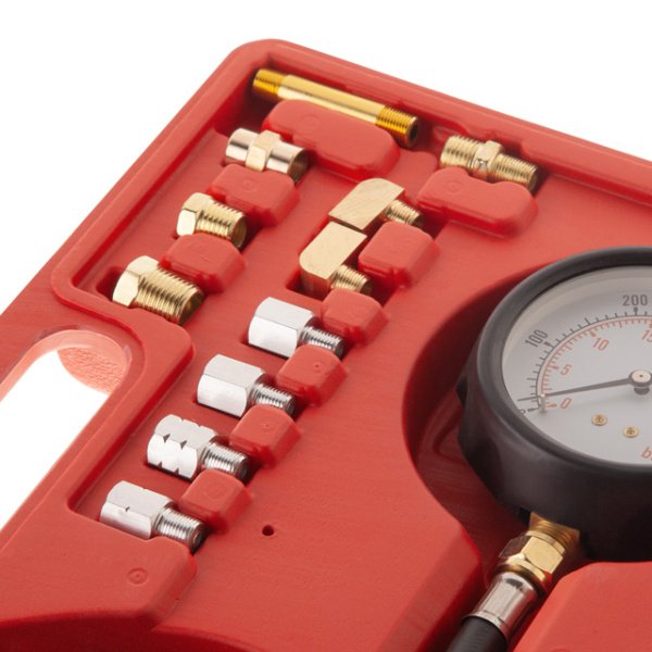 Тестер тиску мастила в двигуні та АКПП, 12 предметів INTERTOOL AT-4007