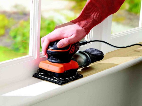 Шліфмашина вібраційна мережева BLACK+DECKER KA450