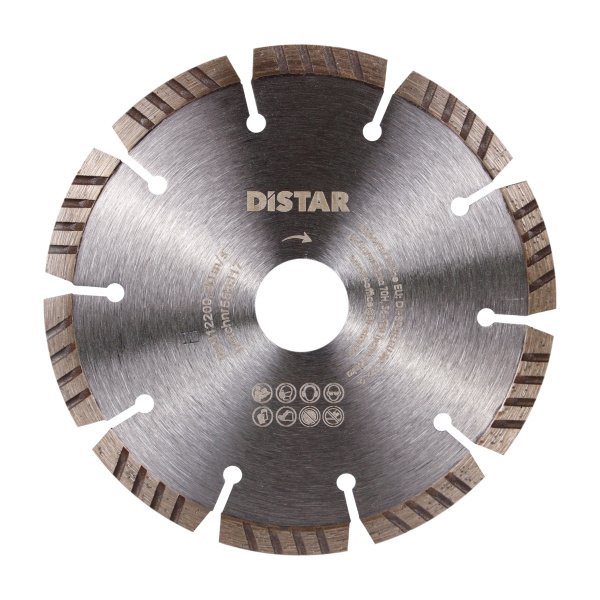 Круг алмазний вiдрiзний Distar 1A1RSS/C3 125x1,8/1,2x8x22,23-10-HIT Universal