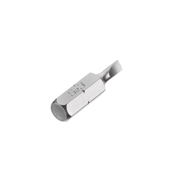Комплект насадок до викруток SL3, 1/4", 25 мм, уп. 25 шт. INTERTOOL VT-0031