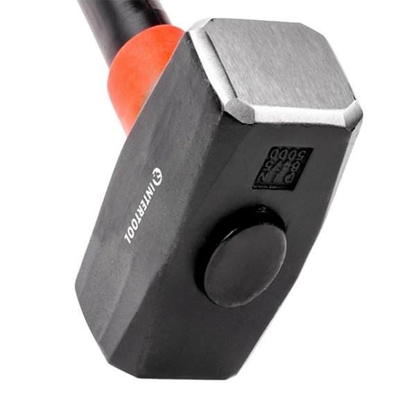 Кувалда, 5000 г, ручка з фібергласу INTERTOOL HT-0245