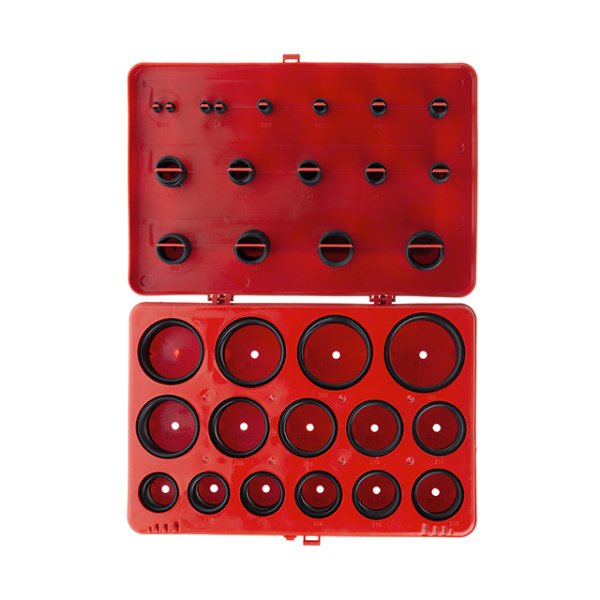 Комплект гумових ущільнювальних кілець, 382 од. INTERTOOL AT-5382