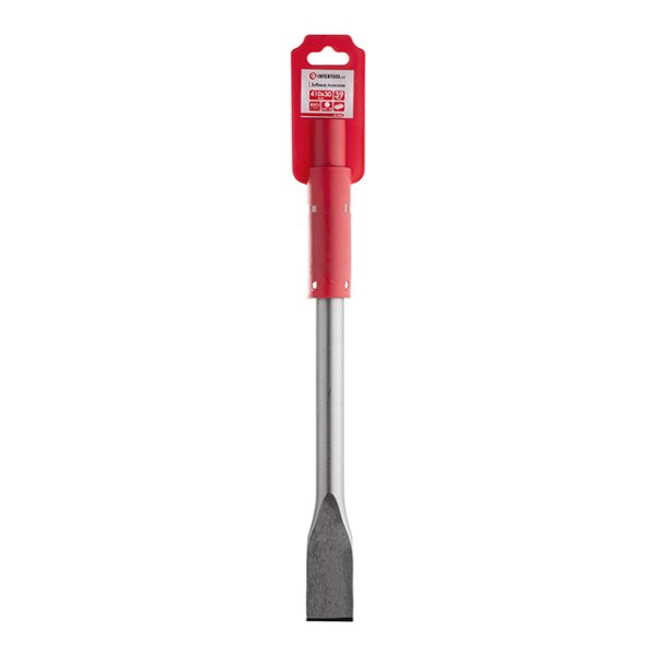 Зубило плоске, HEX, 39 мм, 410×30 мм INTERTOOL SD-0462