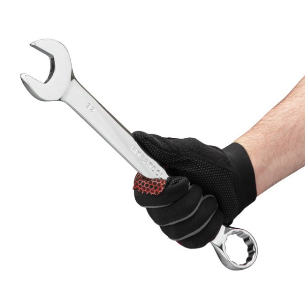 Набір ключів комбінованих, 20 шт., 6-32 мм, професійні, DIN3113, чохол INTERTOOL XT-1520