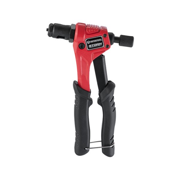 Пістолет заклепувальний, для різьбових заклепок, 200 мм, застосовувана заклепка: M3, M4, M5, M6, STORM INTERTOOL RT-0019