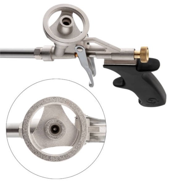 Пістолет для піни, з довгим носиком 500 мм, 4 насадки INTERTOOL PT-0650