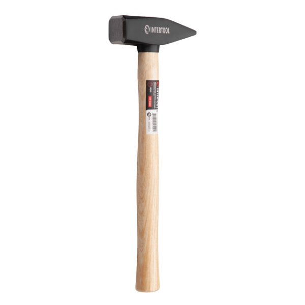 Молоток слюсарний 800 г, ручка ясен INTERTOOL HT-0255