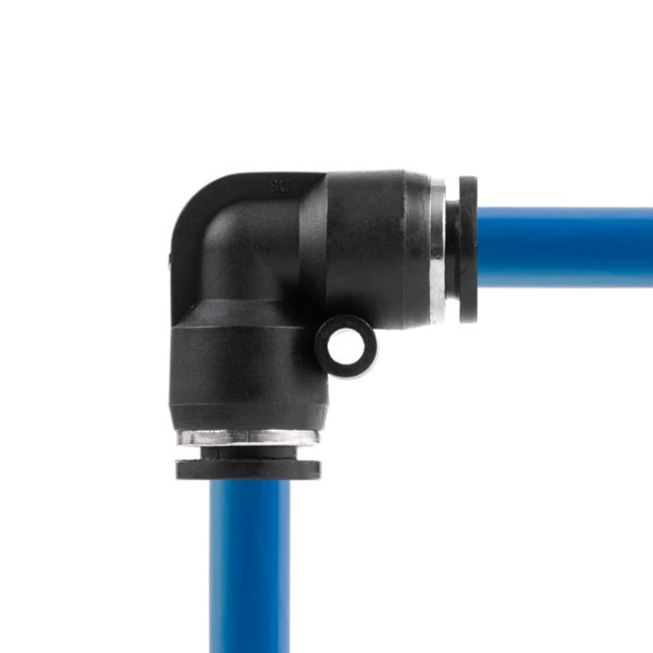 З'єднання цангове L-образне для поліуретанових та ін. шлангів 8х8 мм INTERTOOL PT-2322