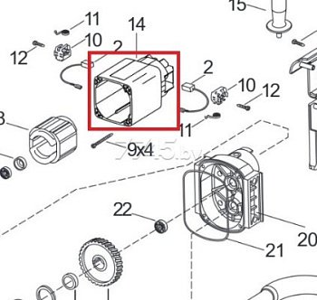 Корпус статора Phiolent МД1-11Э
