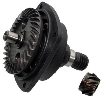 Зубчате колесо+шпиндель+кришка редуктора BLACK&DECKER CD115, AST6XC