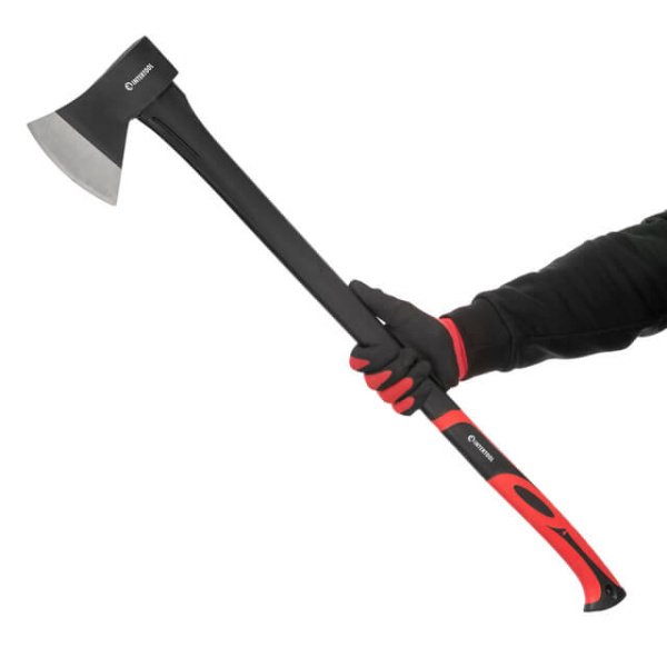 Сокира, 1250 г, ручка з фібергласу INTERTOOL HT-0264