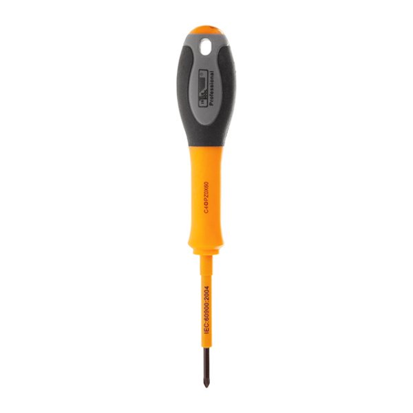 Викрутка хрестова ізольована PZ0, 60 мм 1000 В INTERTOOL VT-3220