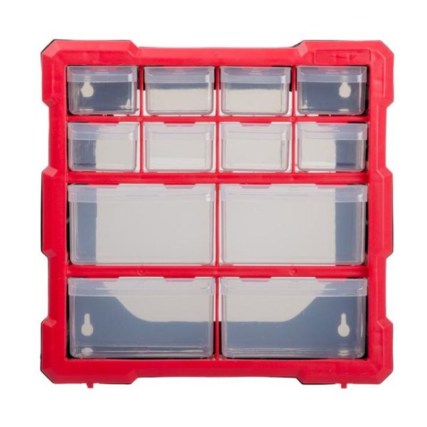 Органайзер 12 комірок, 10.5": 265*260*160 мм INTERTOOL BX-4024