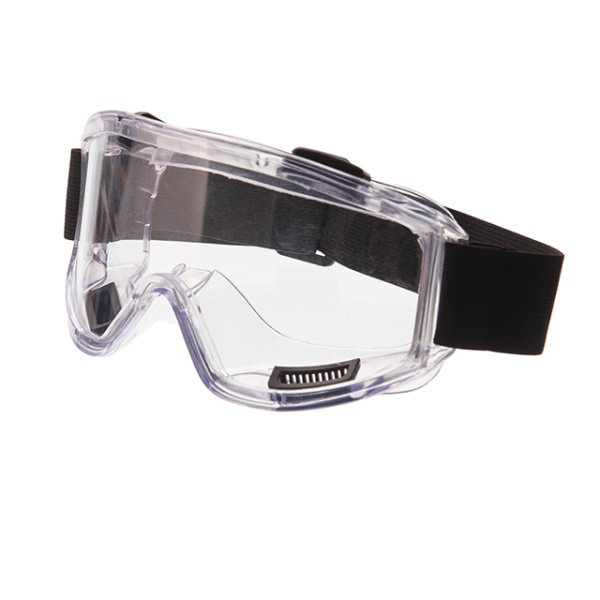 Окуляри захисні, прозорі, лінзи полікарбонат, закритого типу, оптичний клас 2 INTERTOOL SP-0078