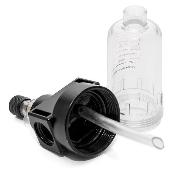 Лубрикатор (пристрій подачі мастила) 1/4", до 10 атм, до 400 л/хв INTERTOOL PT-1420