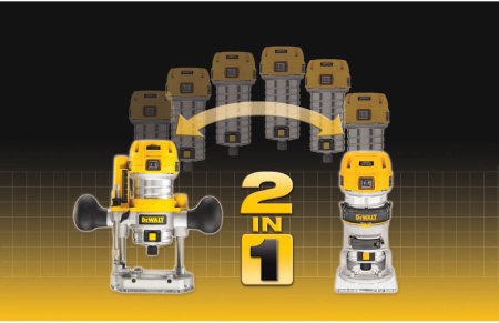 Фрезер мережевий DeWALT D26204K