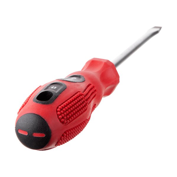 Викрутка шлицьова, SL5×100 мм, Cr-V INTERTOOL VT-3107