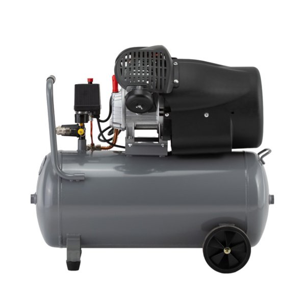 Компресор 50 л, 2230 Вт, 220 В, 10 aтм, 354 л/хв, 2 циліндри INTERTOOL PT-0004
