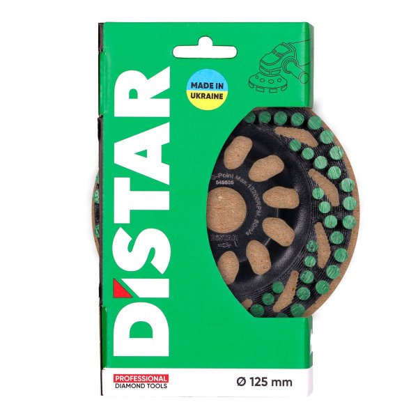 Фреза алмазна Distar DGS-S 125/22,23-77 Green Point