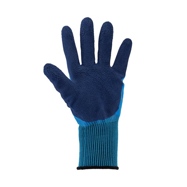 Рукавичка трикотажна з двошаровим нітриловим покриттям, синтетична, покриття долоні: пористий нітрил, 10" INTERTOOL SP-0111