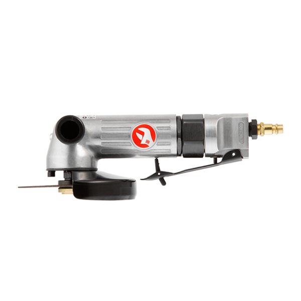 Шліфмашина кутова пневматична, 115 мм, до 6 атм, 11000 об/хв, 140 л/хв INTERTOOL PT-1201