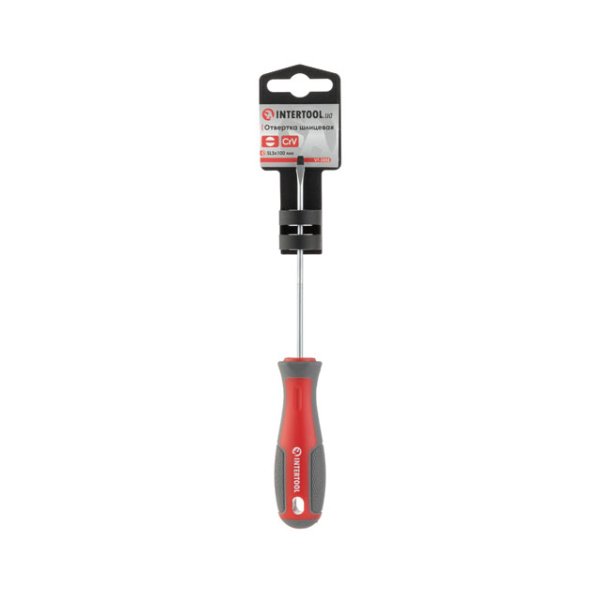 Викрутка SL3.0 * 100 мм, CR-V INTERTOOL VT-3302