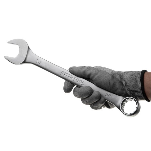 Ключ комбінований 30мм Cr-V INTERTOOL HT-1230