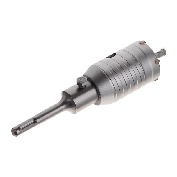 Свердло корончате по бетону 46 мм, перехідник SDS-Plus 100 мм INTERTOOL SD-7046