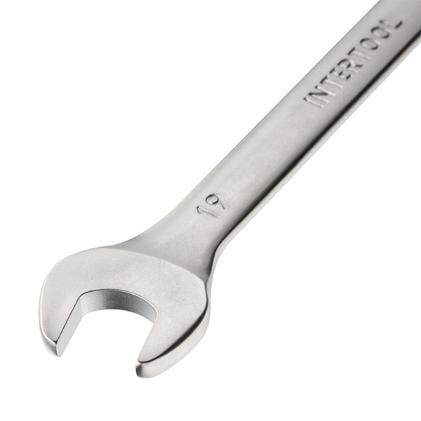 Ключ комбінований 19мм Cr-V INTERTOOL HT-1219