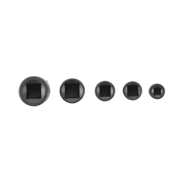 Набір перехідників, 5 од. (1/4"F×3/8"M, 3/8"F×1/4"M, 3/8"F×1/2"M, 1/2"F×3/8"M, 1/2"F×3/4"M), Cr-Mo, STORM INTERTOOL ET-8511