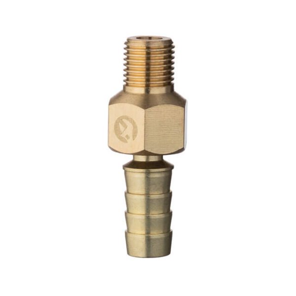 Шарнір поворотний, зовнішня різьба 1/4" на шланг 12 мм, латунь, STORM INTERTOOL PT-2207